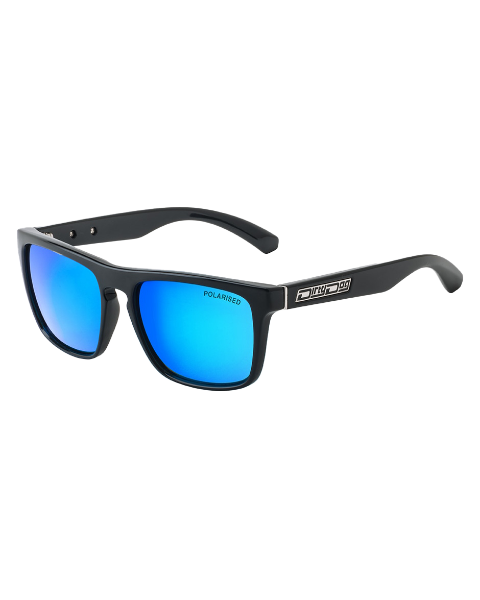 Monza Polarised Sunglasses In BlackandBlue