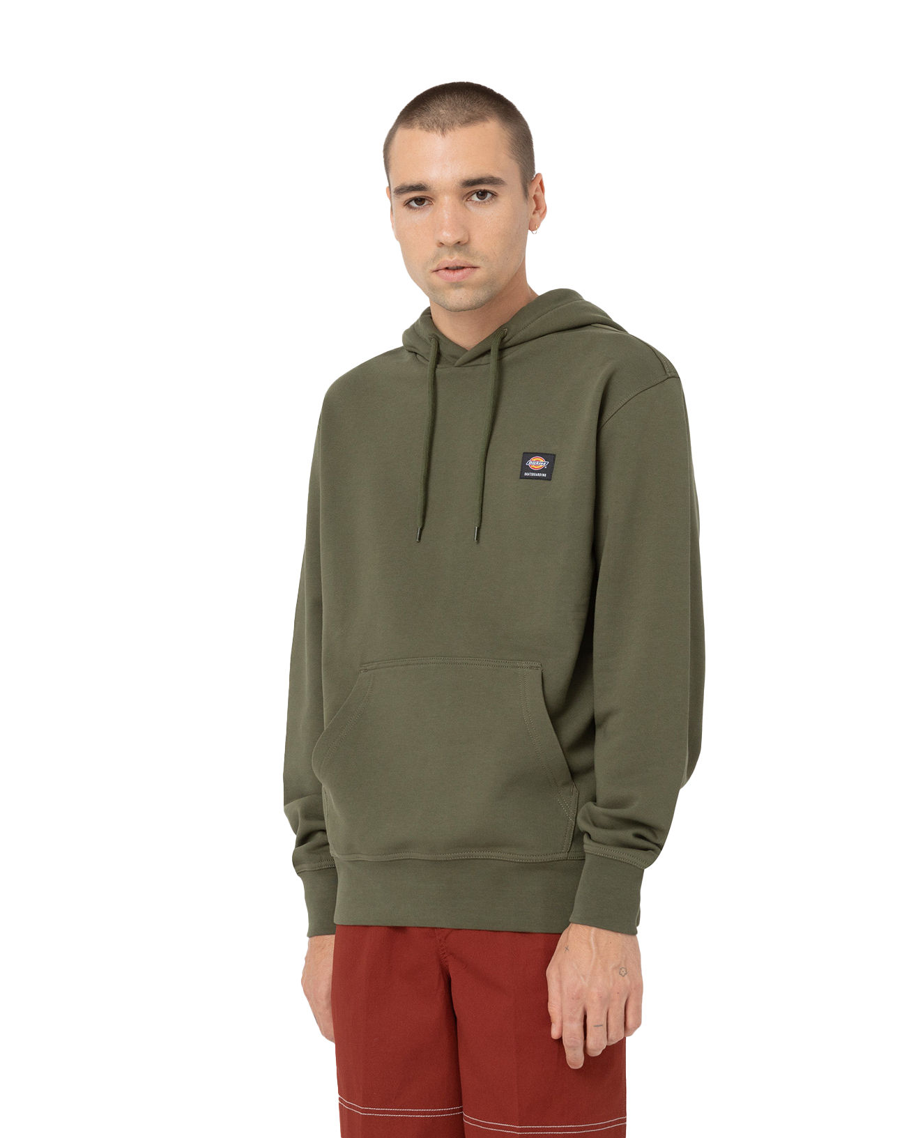 Mount Vista Hoodie In Dark Olive