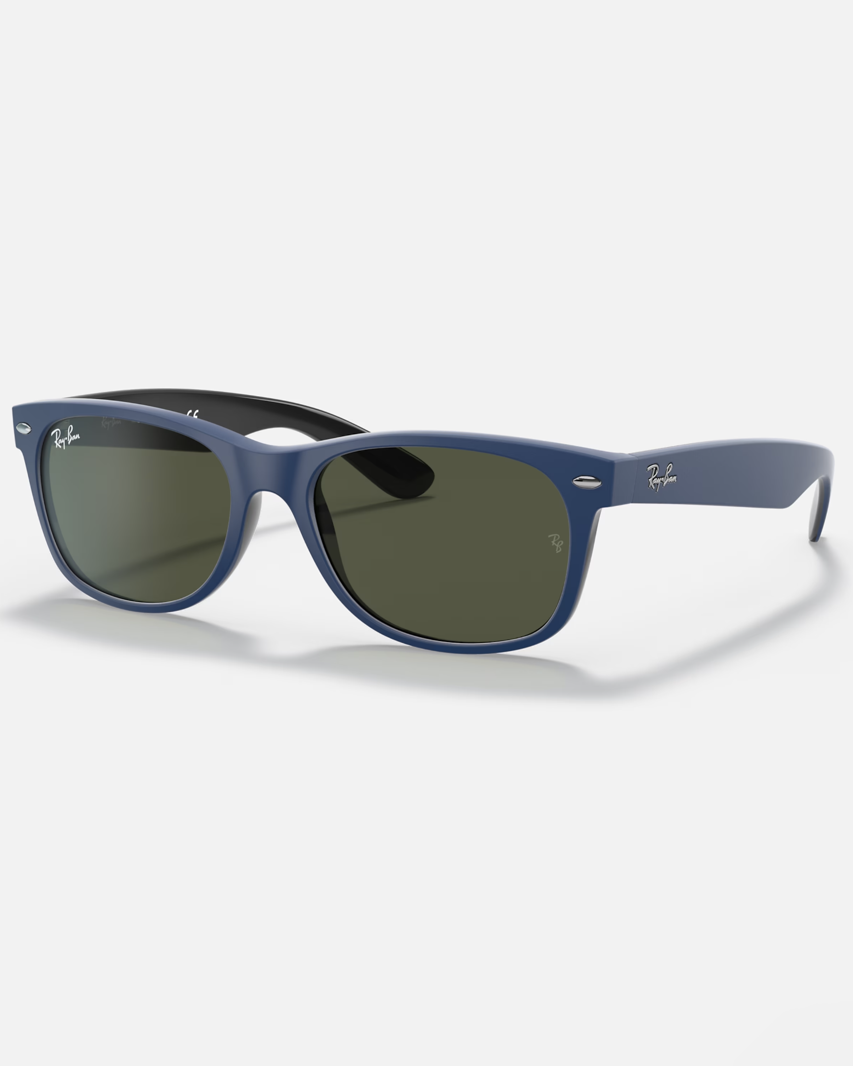 New Wayfarer Colour Mix Sunglasses Standard In Matte Blue