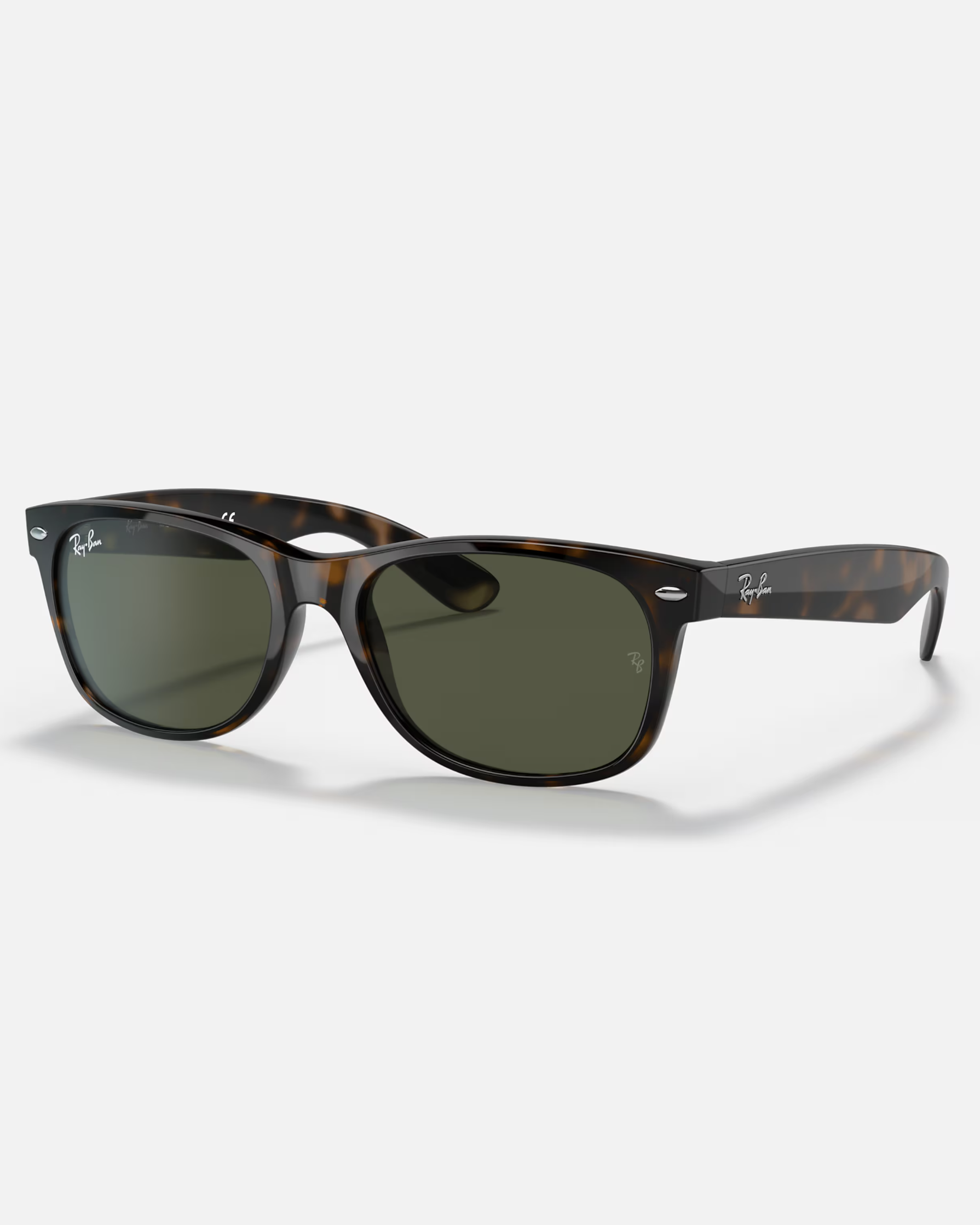 New Wayfarer Sunglasses In Gloss Tortoise