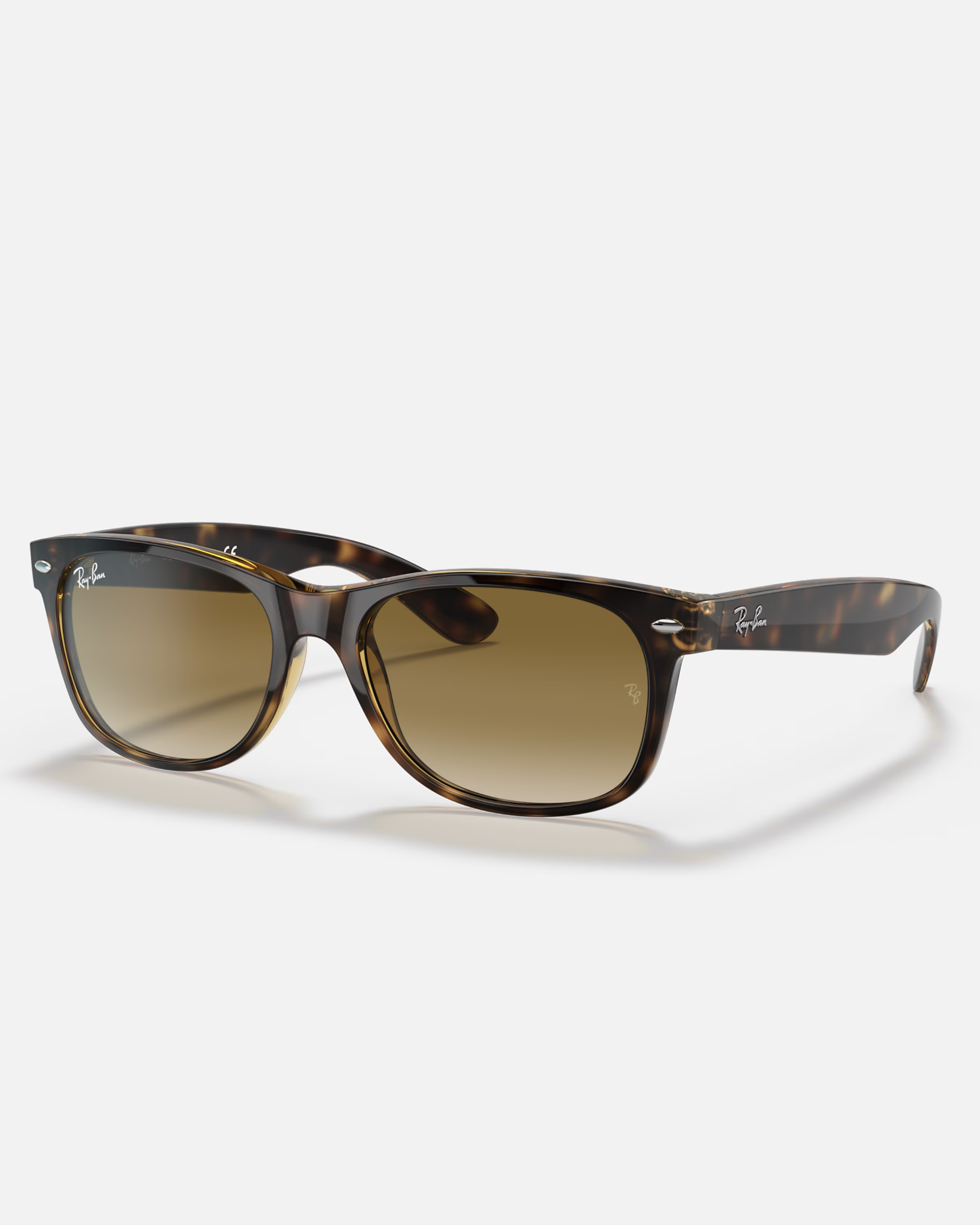 New Wayfarer Sunglasses In Tortoise Light Brown