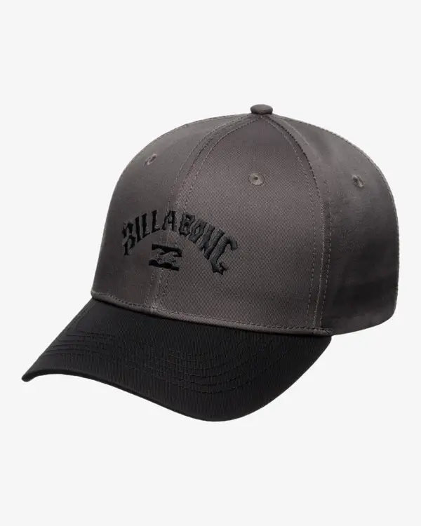 Arch Boys Snapback Cap In Charcoal