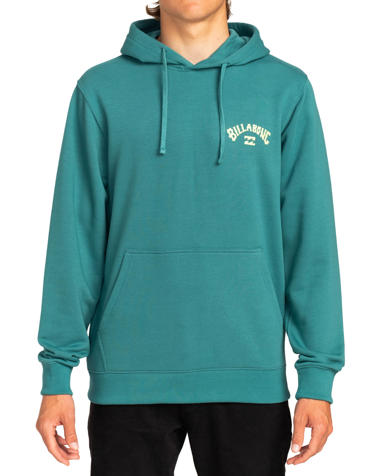 Arch Wave Hoodie In Teal