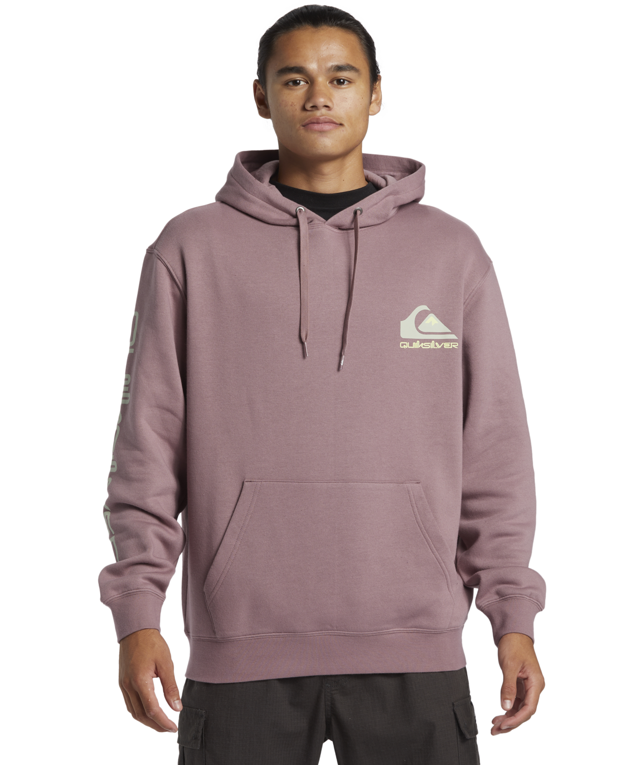 Omni Logo Hoodie In Grape Shake