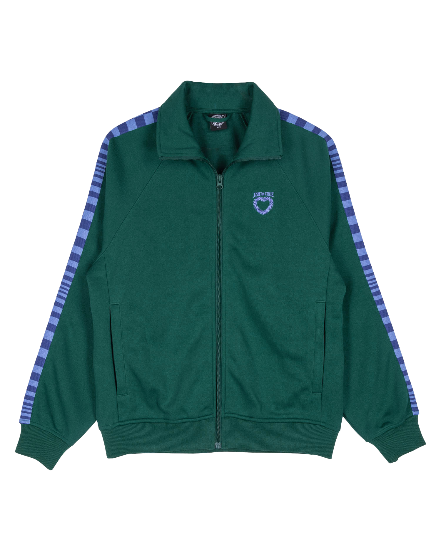 Oregon Zip Sweatshirt In Emerald