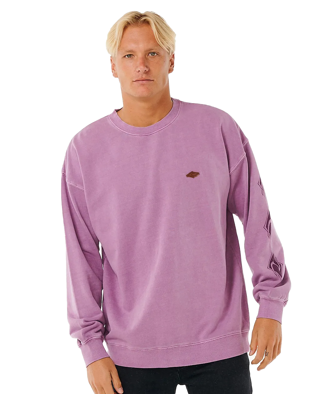 Original Surfers Sweatshirt In Dusty Purple