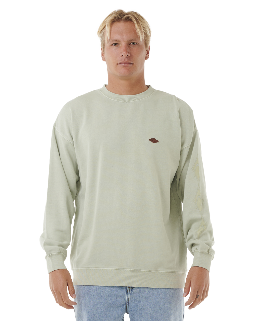 Original Surfers Sweatshirt In Mint Haze