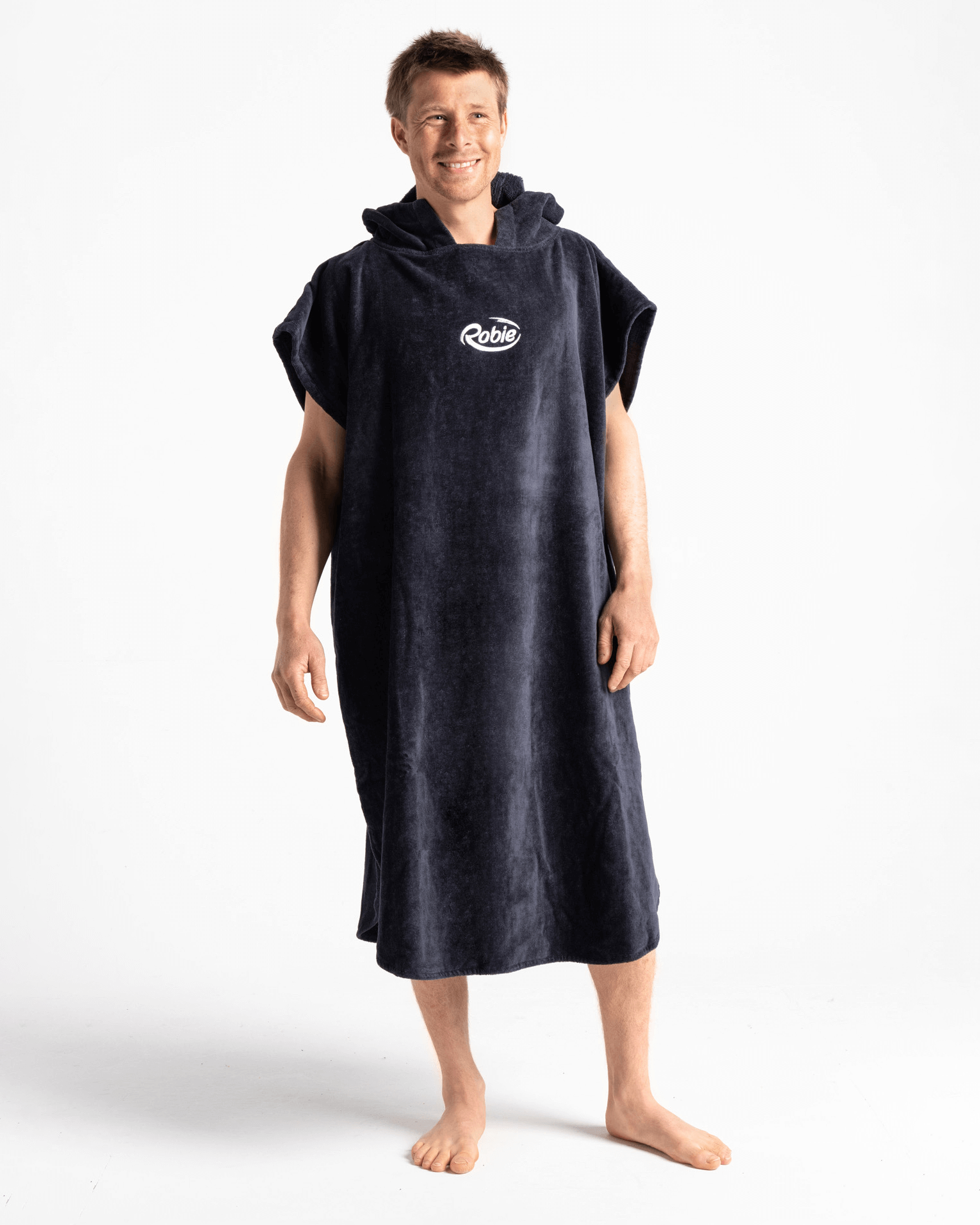 Original-series Short Sleeve Changing Robe In India Ink