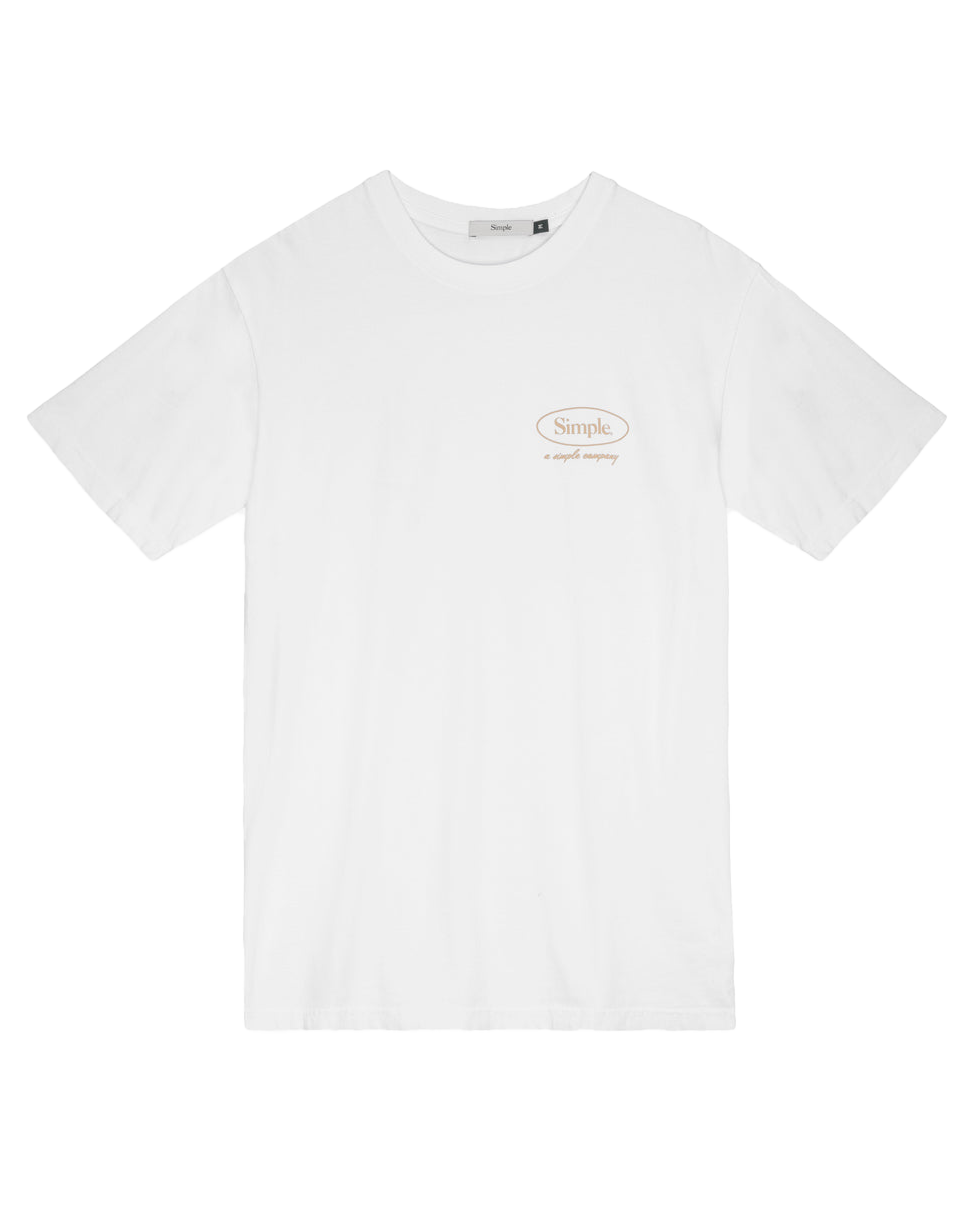 Oval T-shirt In White