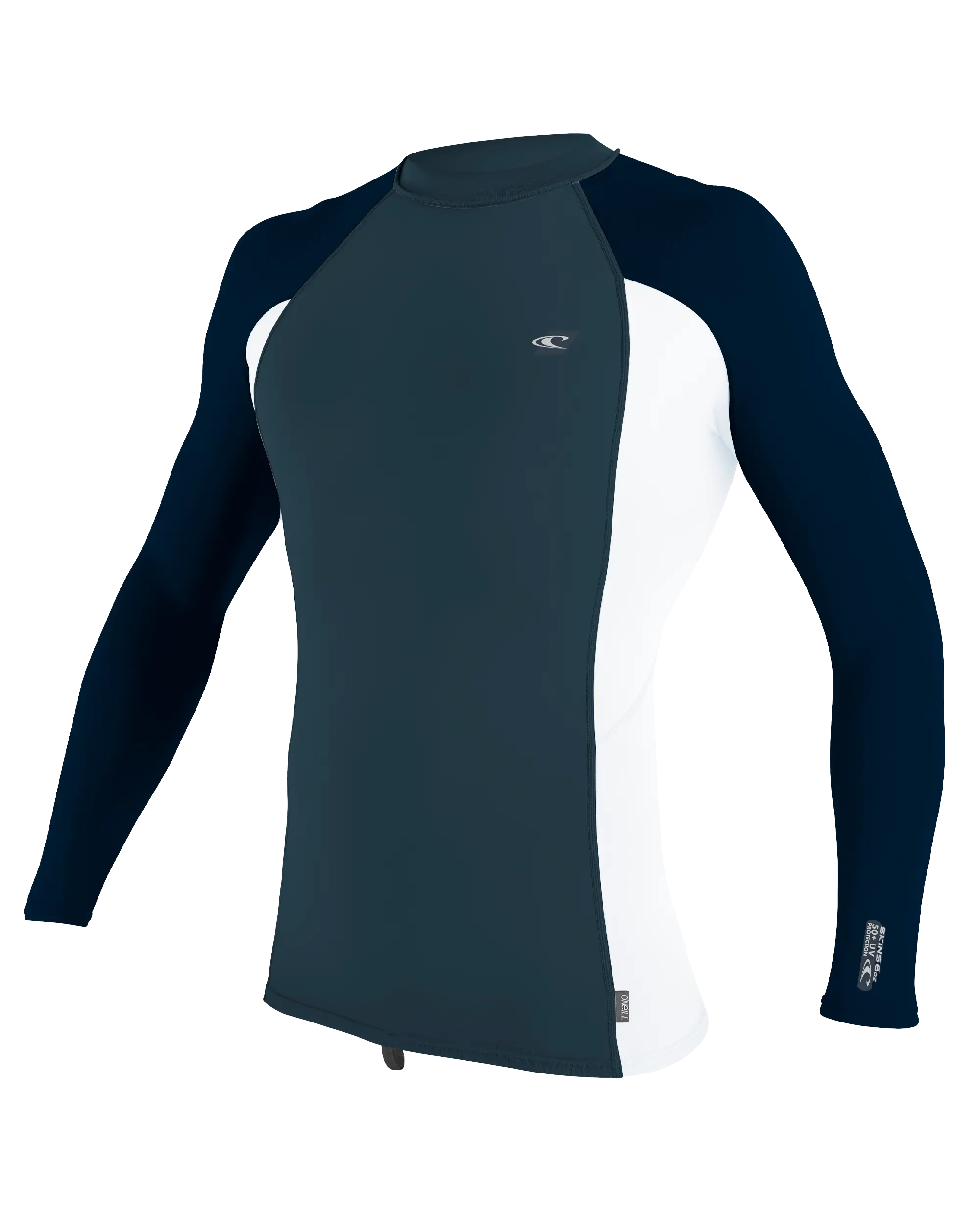 Premium Skins Long Sleeve Rash Vest In Cadet Blue  WhiteandAbyss