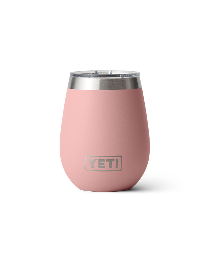 Rambler 10oz Wine Tumbler In Sandstone Pink