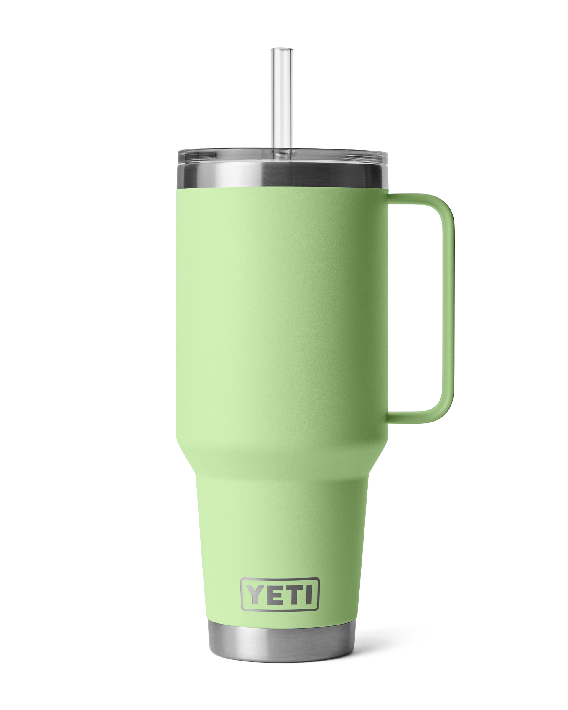 Rambler 42oz Straw Mug In Key Lime