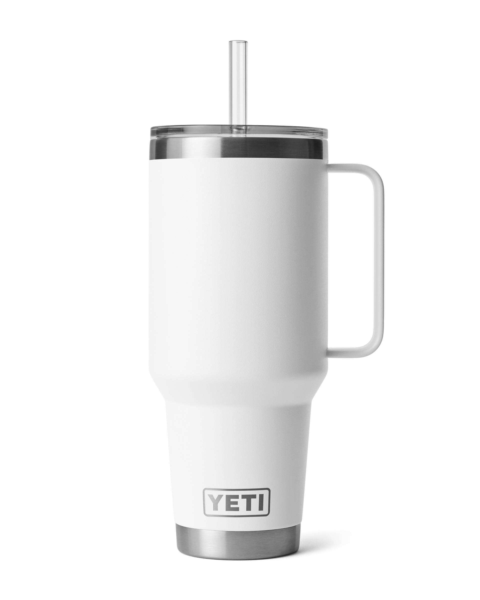 Rambler 42oz Straw Mug In White