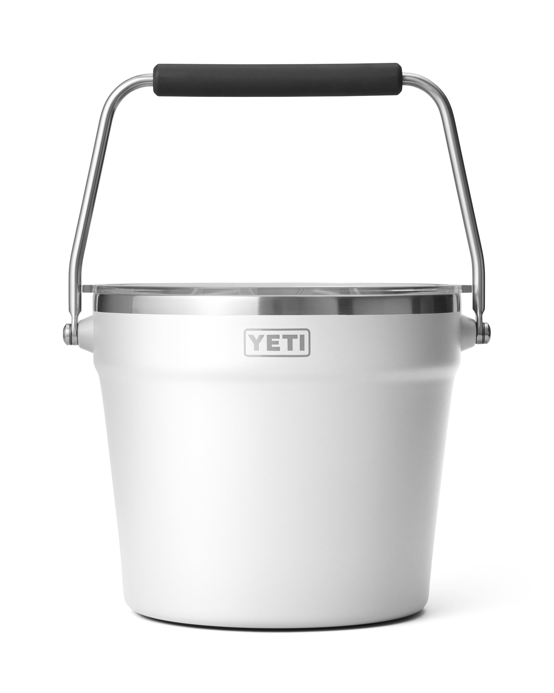 Rambler 7.6l Beverage Bucket In White