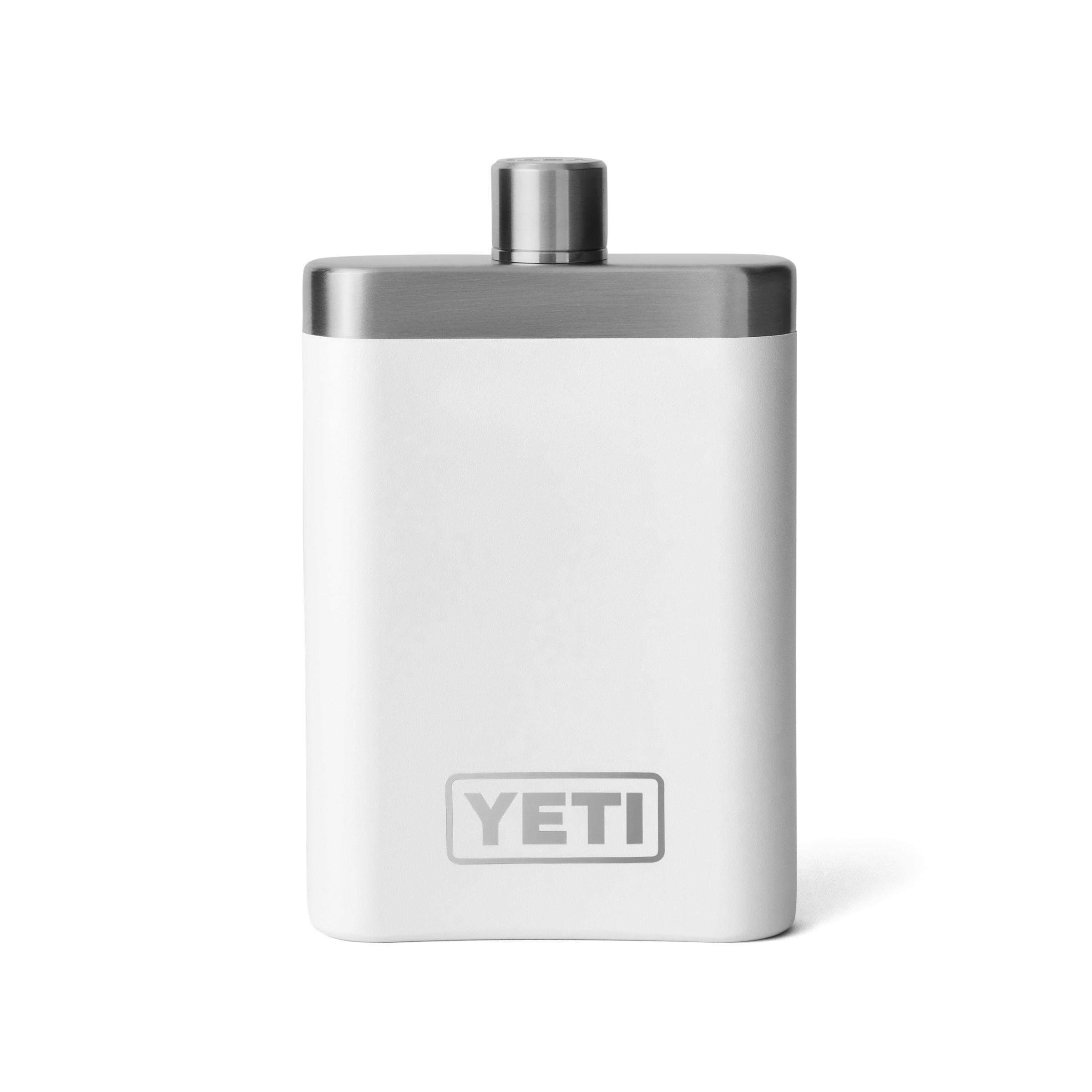 Rambler Flask In White