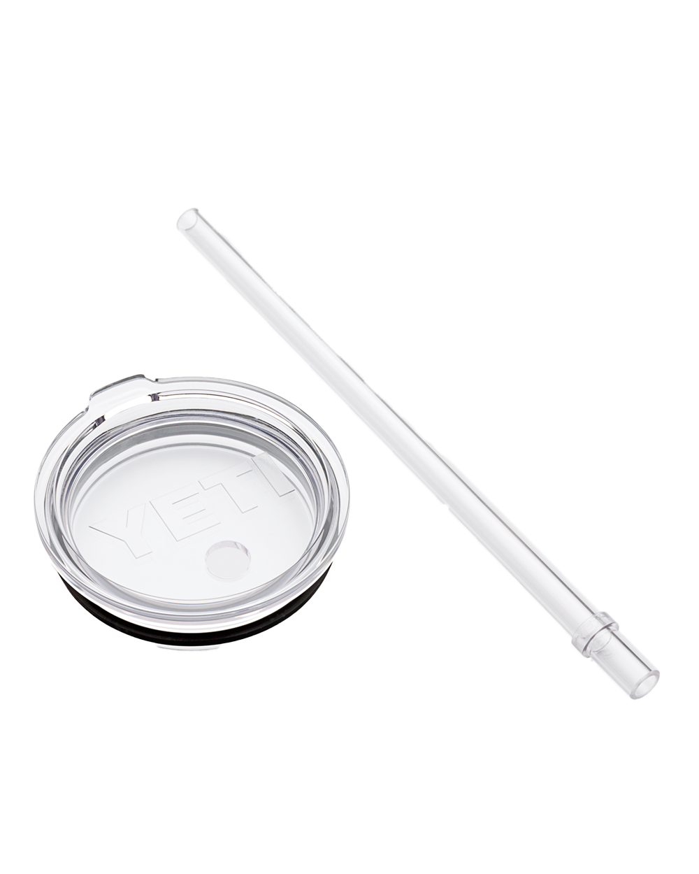 Rambler Tumbler 20oz Straw Lid In White