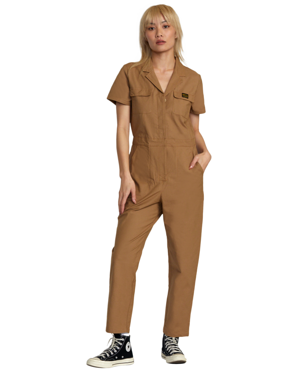 Recession Jumpsuit In Ermine