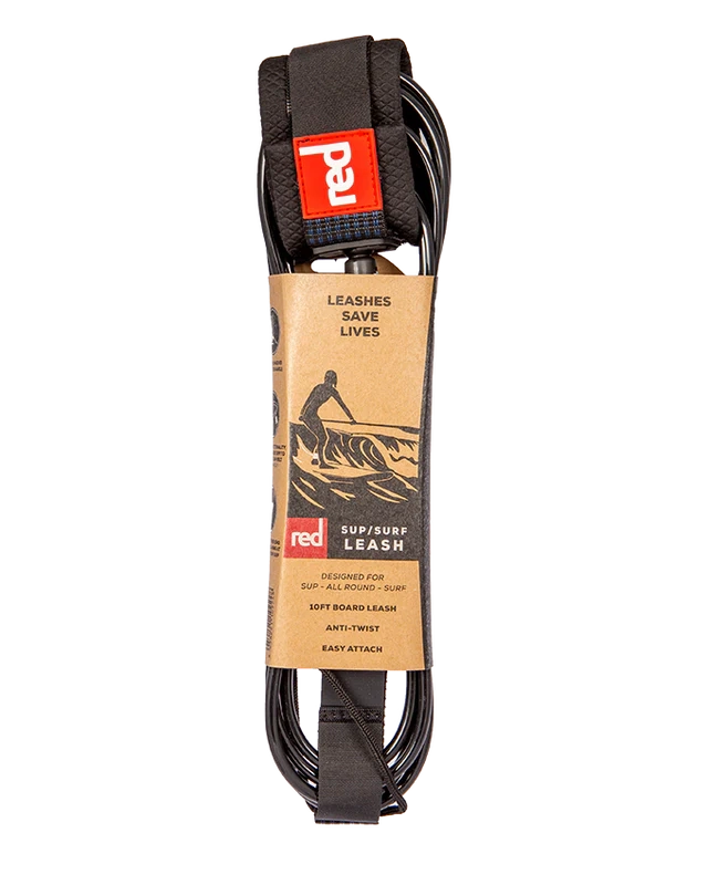 10ft Surf Leash In Black