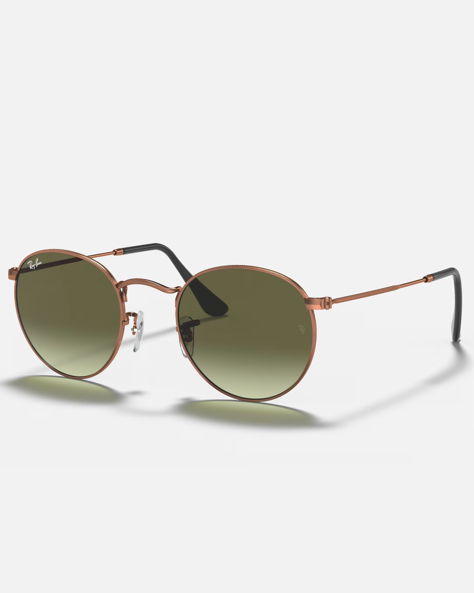 Round Metal Sunglasses In BronzeandCopper