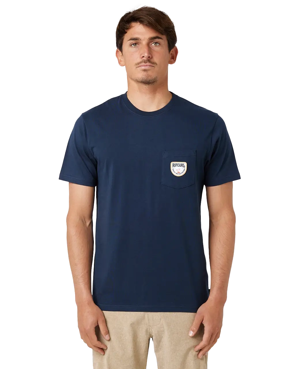 Badge T-shirt In Dark Navy