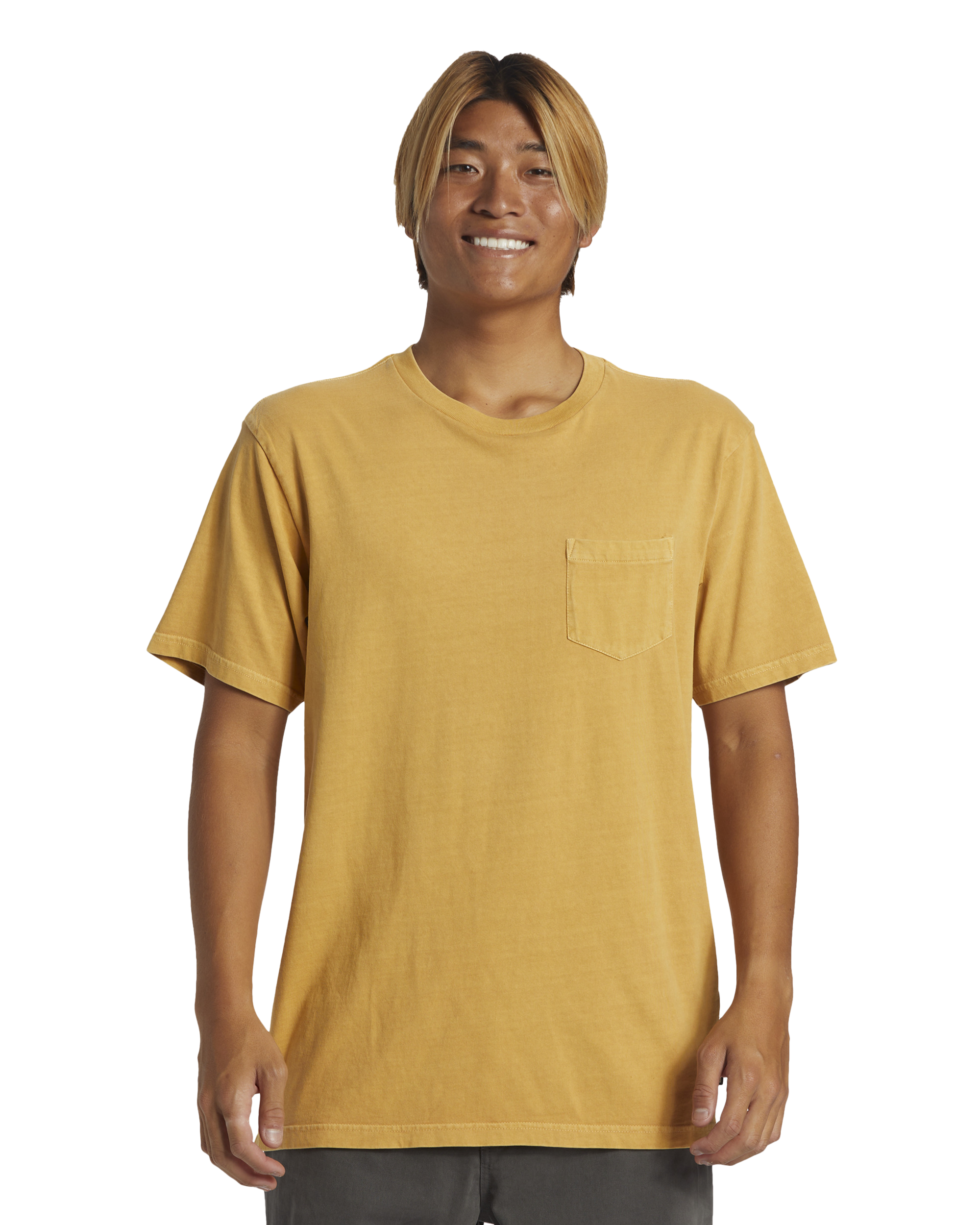 Salt Water T-shirt In Mustard