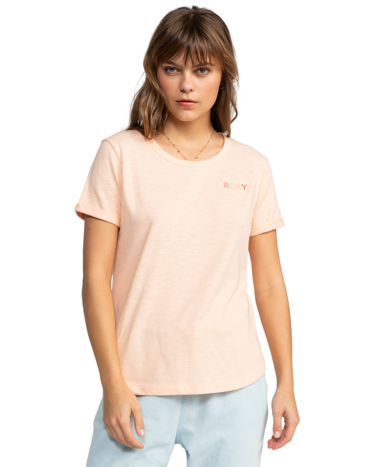 Saturdaze T-shirt In Peach Parfait