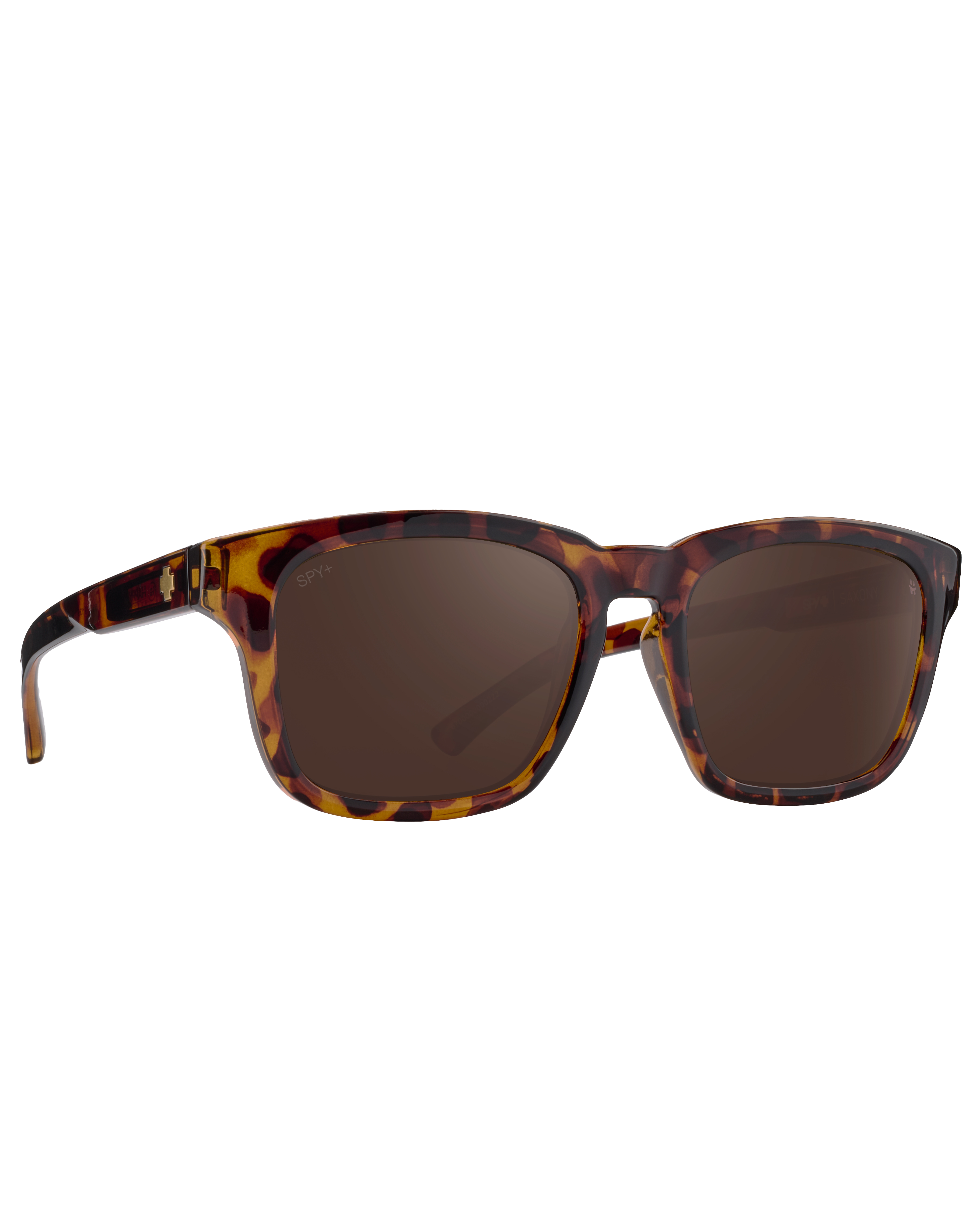 Saxony Polarised Sunglasses In Honey TortoiseandHappy Bronze