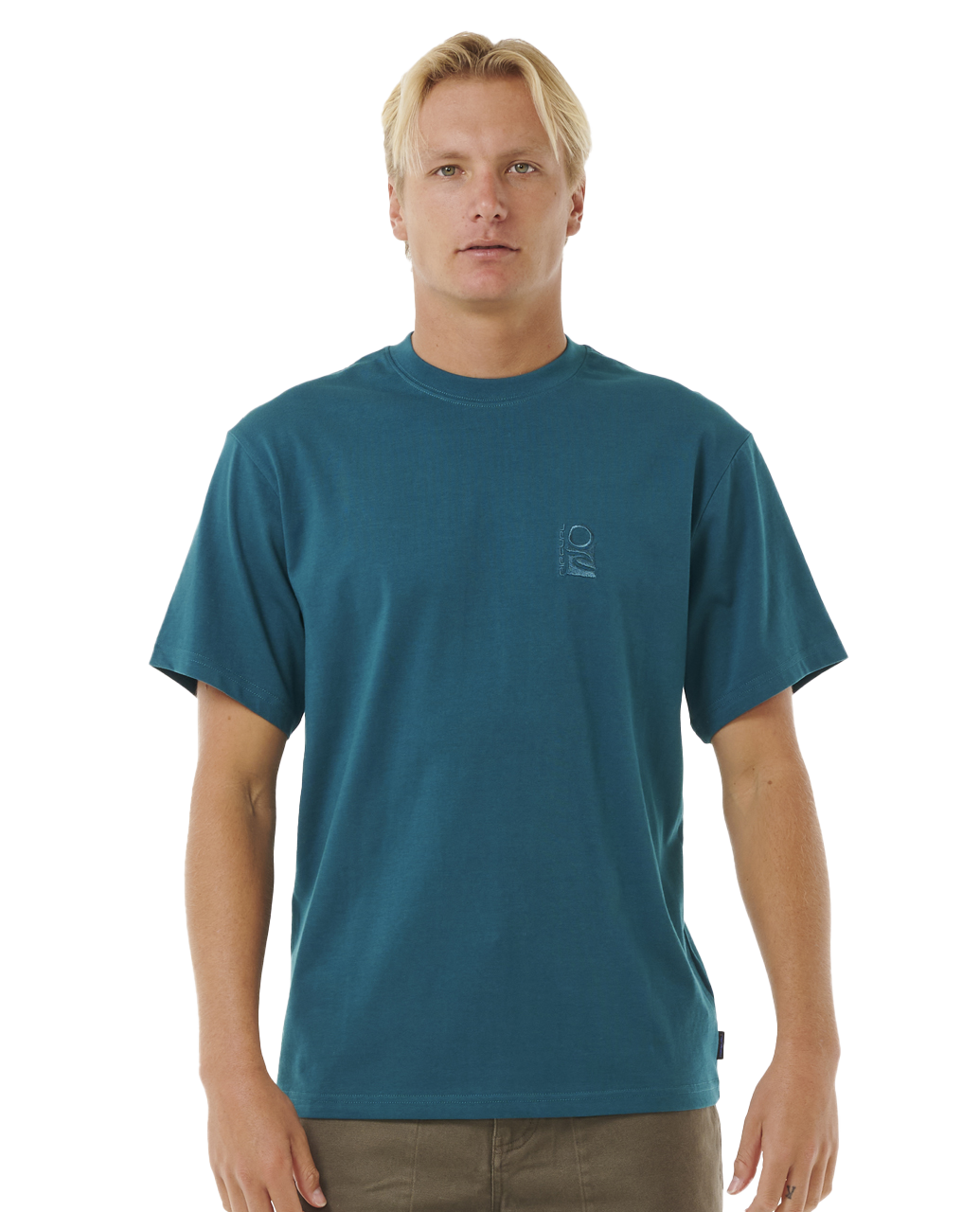 Search Embroidery T-shirt In Trekking Green