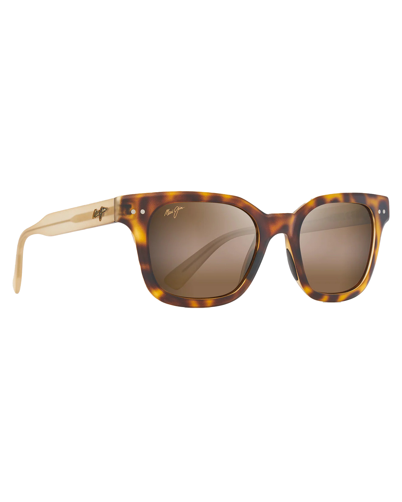 Shore Break Polarised Classic Sunglasses In Matte TortoiseandHcl Bronze