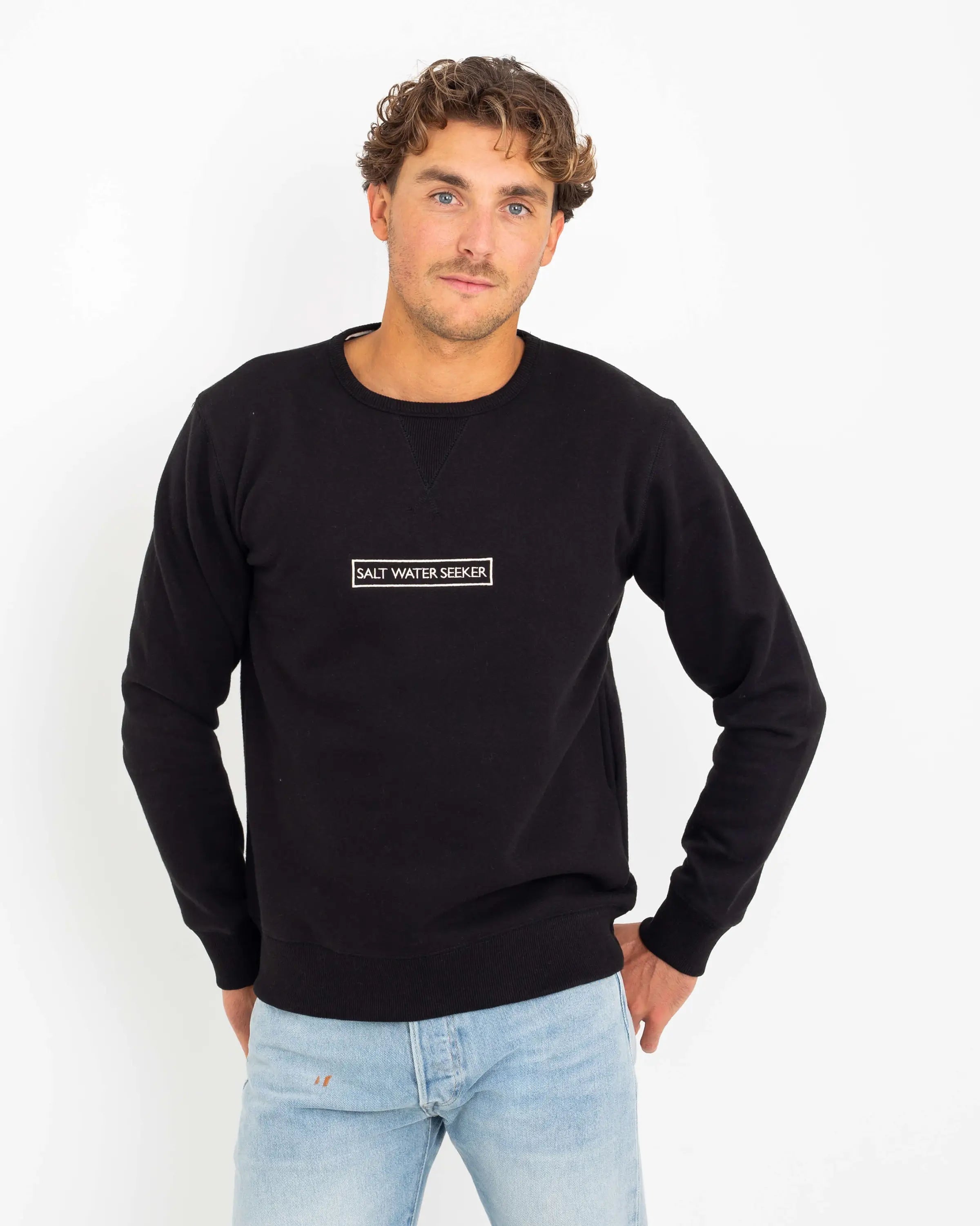 Shutter Sweatshirt In Black