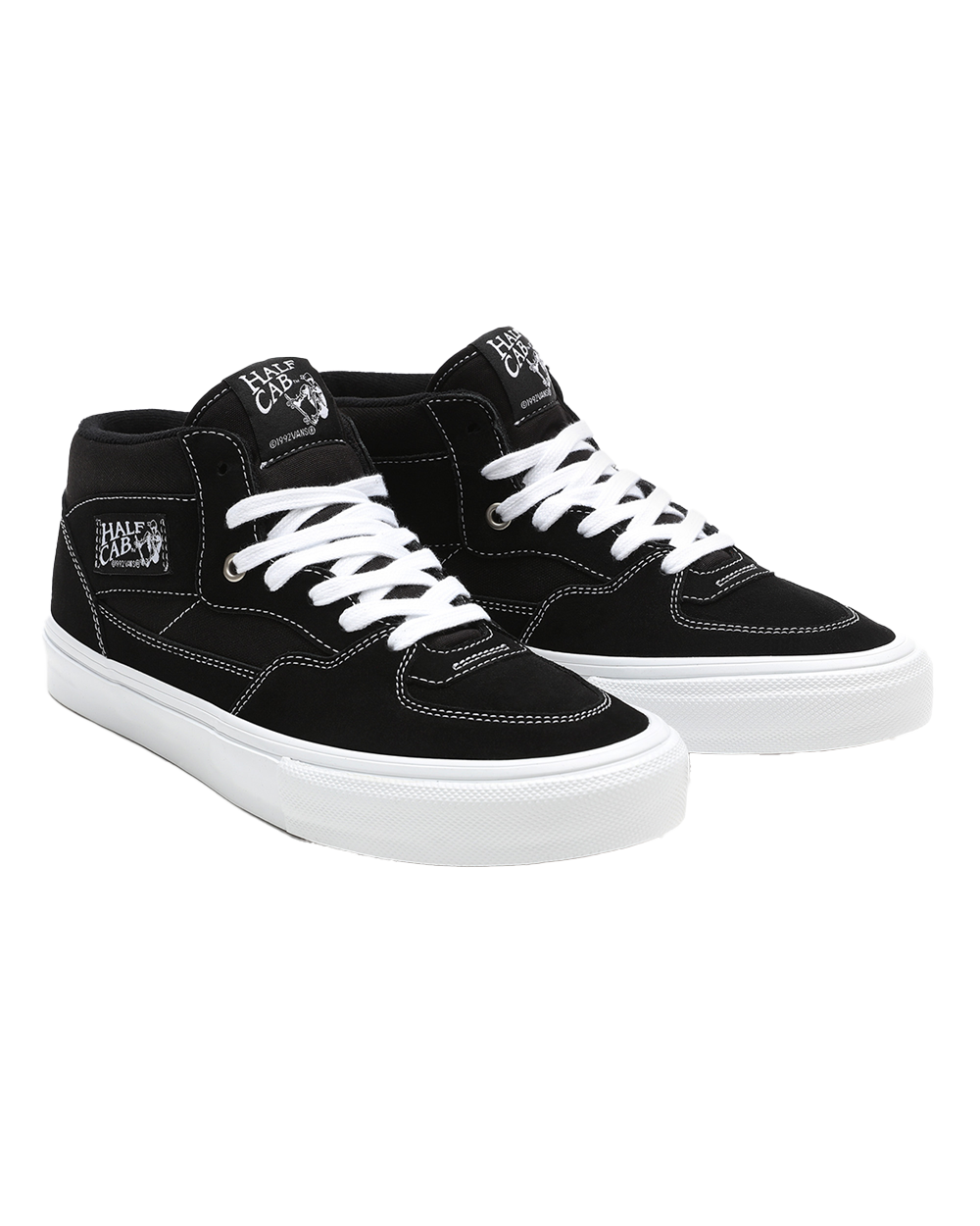 Skate Half Cab Shoes In BlackandWhite