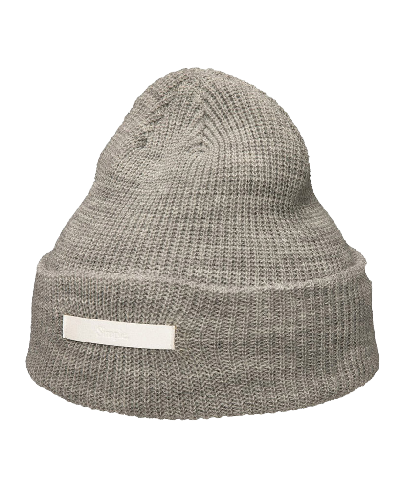 Standard Issue Beanie In Heather Grey