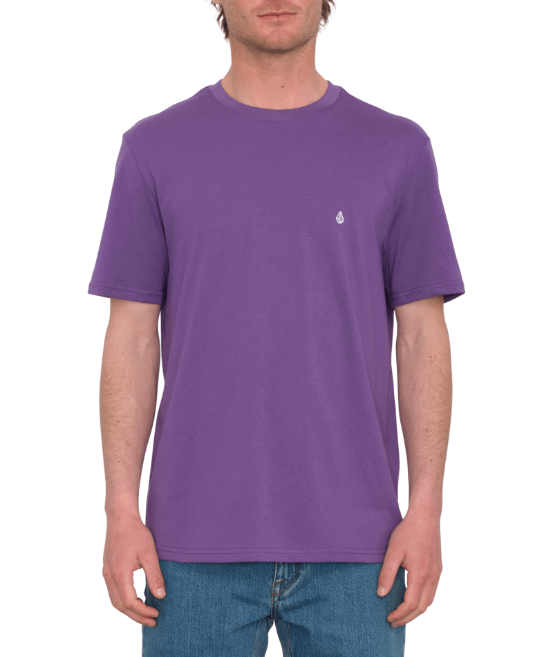 Stone Blanks T-shirt In Deep Purple