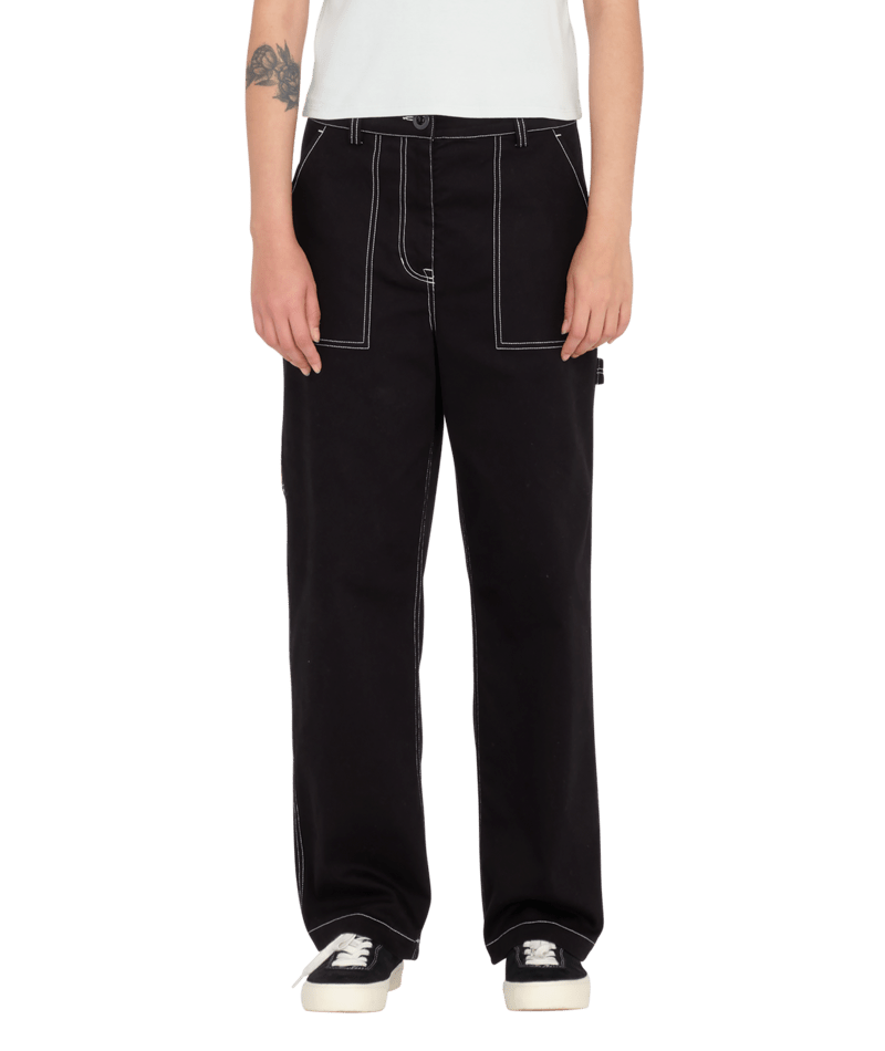 Stone Kraft Trousers In Black