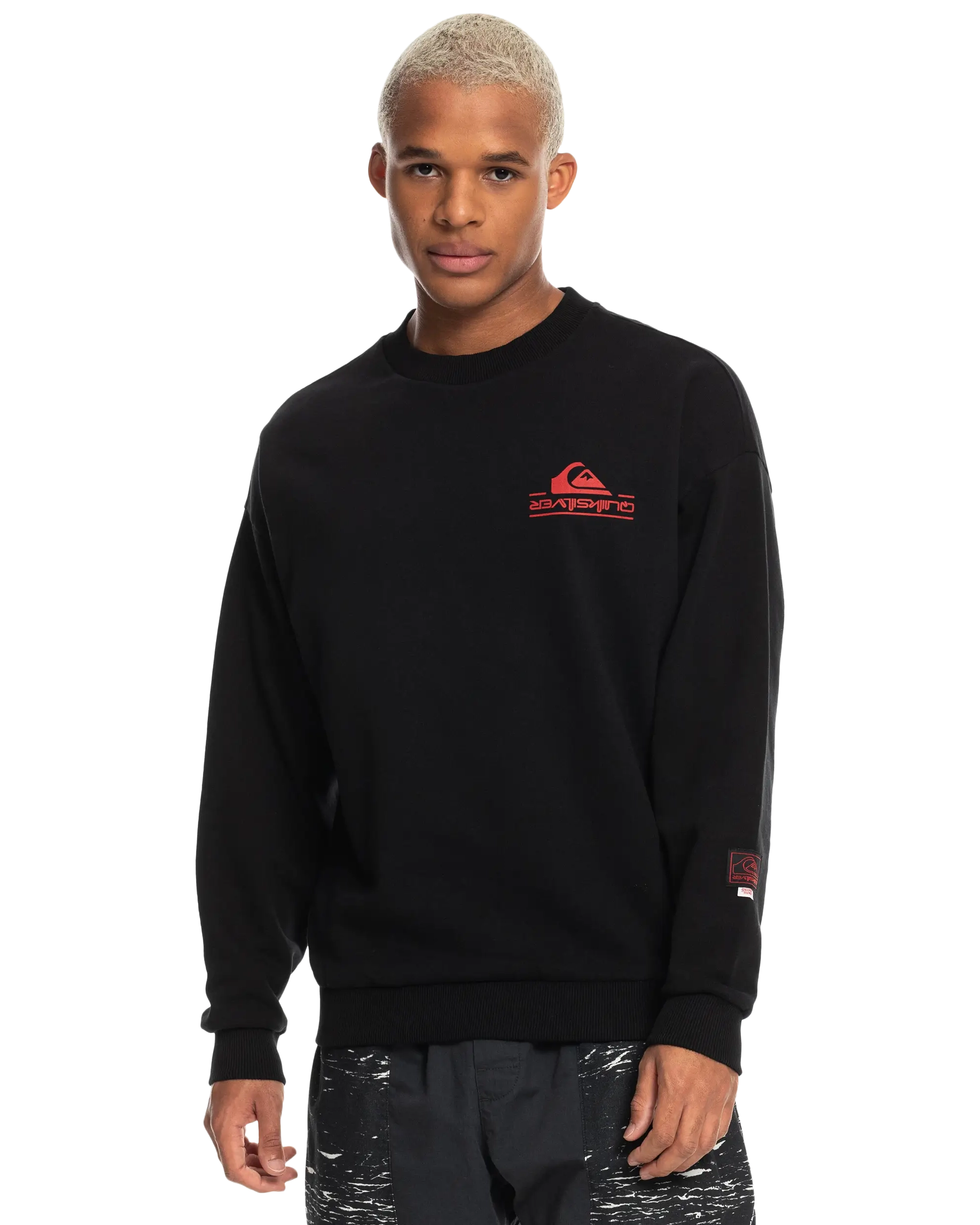 Stranger Things The Reefer Crew Sweatshirt In Black