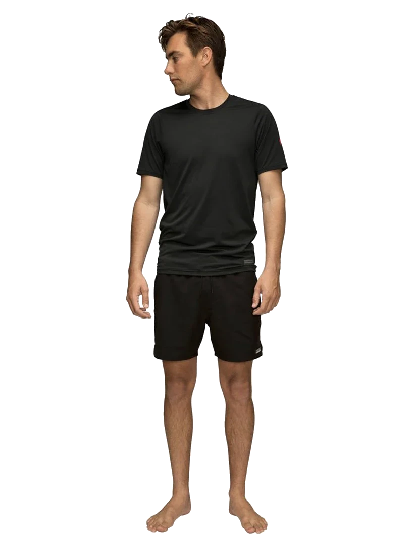 Sun Pro Upf T-shirt In Black