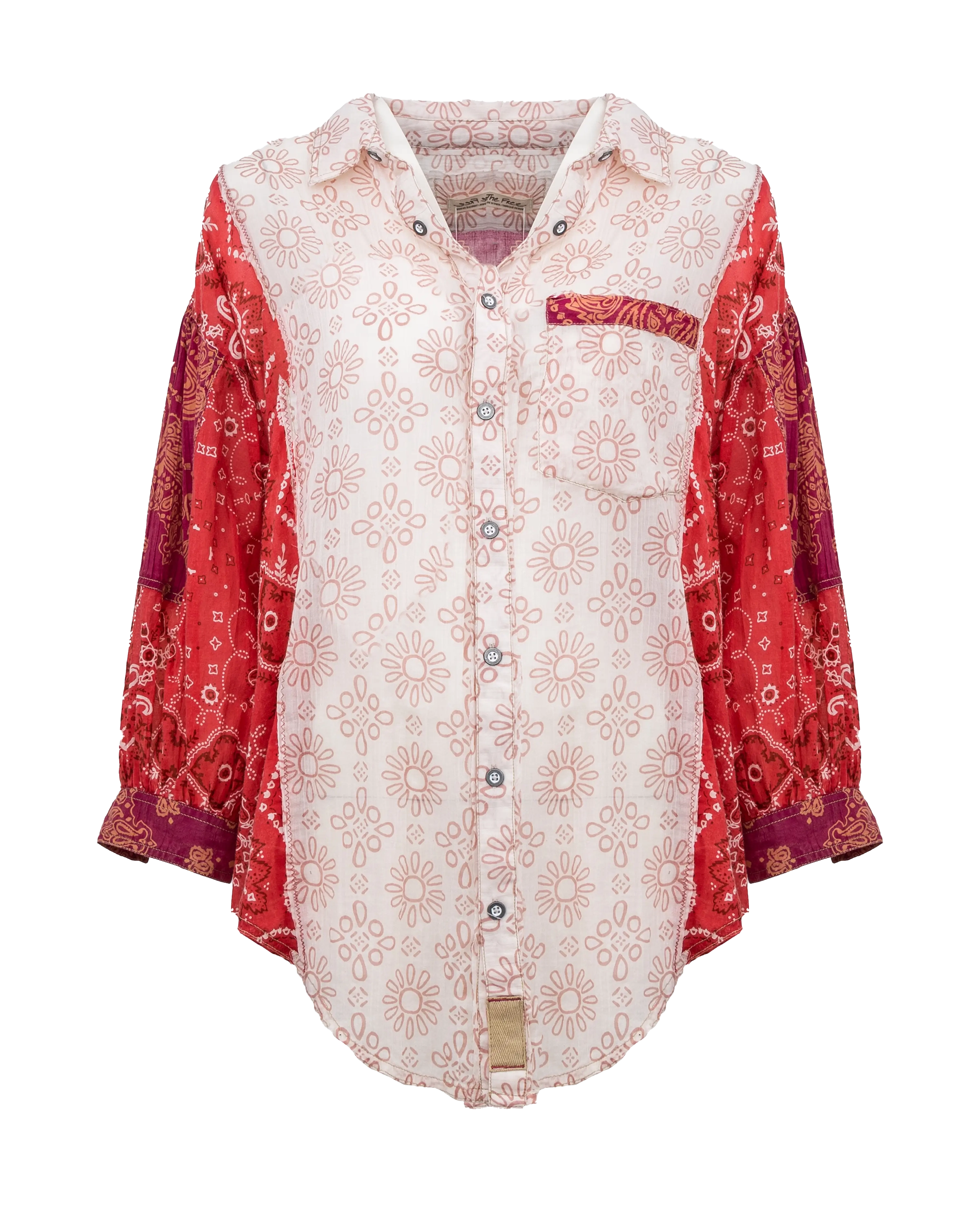 Sun Valley Tunic Top In Red Rocks