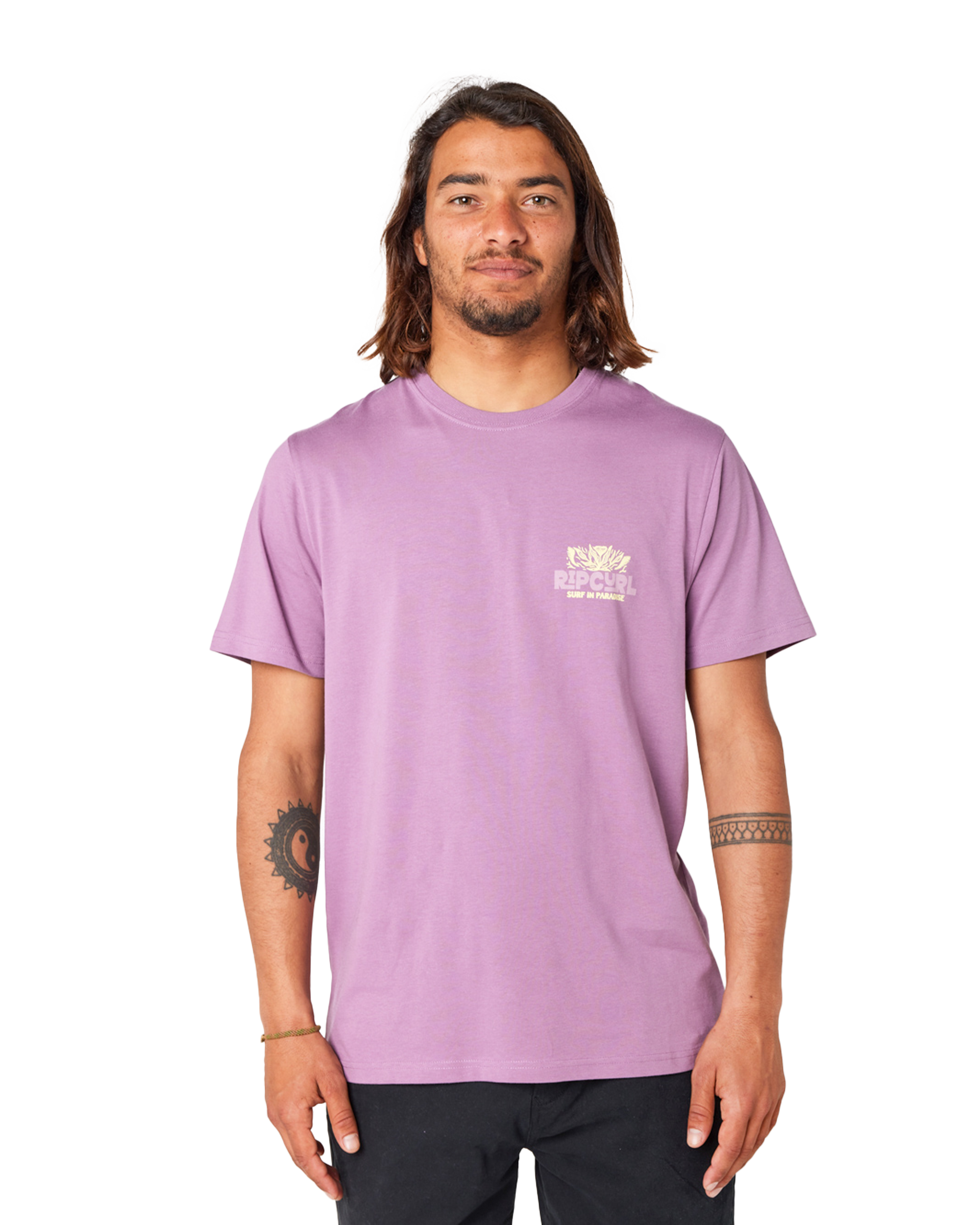 Surf Paradise FandB T-shirt In Dusty Purple