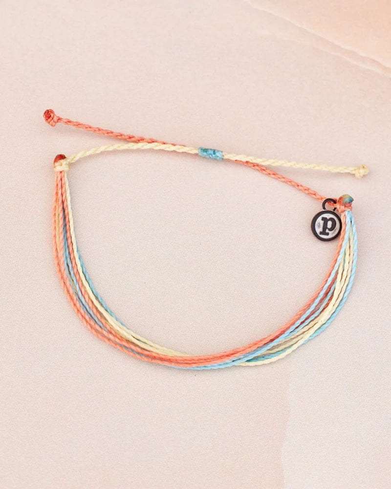 Beach Life Bracelet In Orange  BlueandYellow