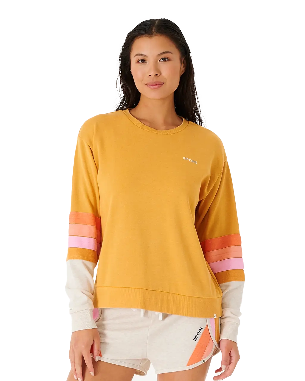 Surfbreak Sweatshirt In Gold