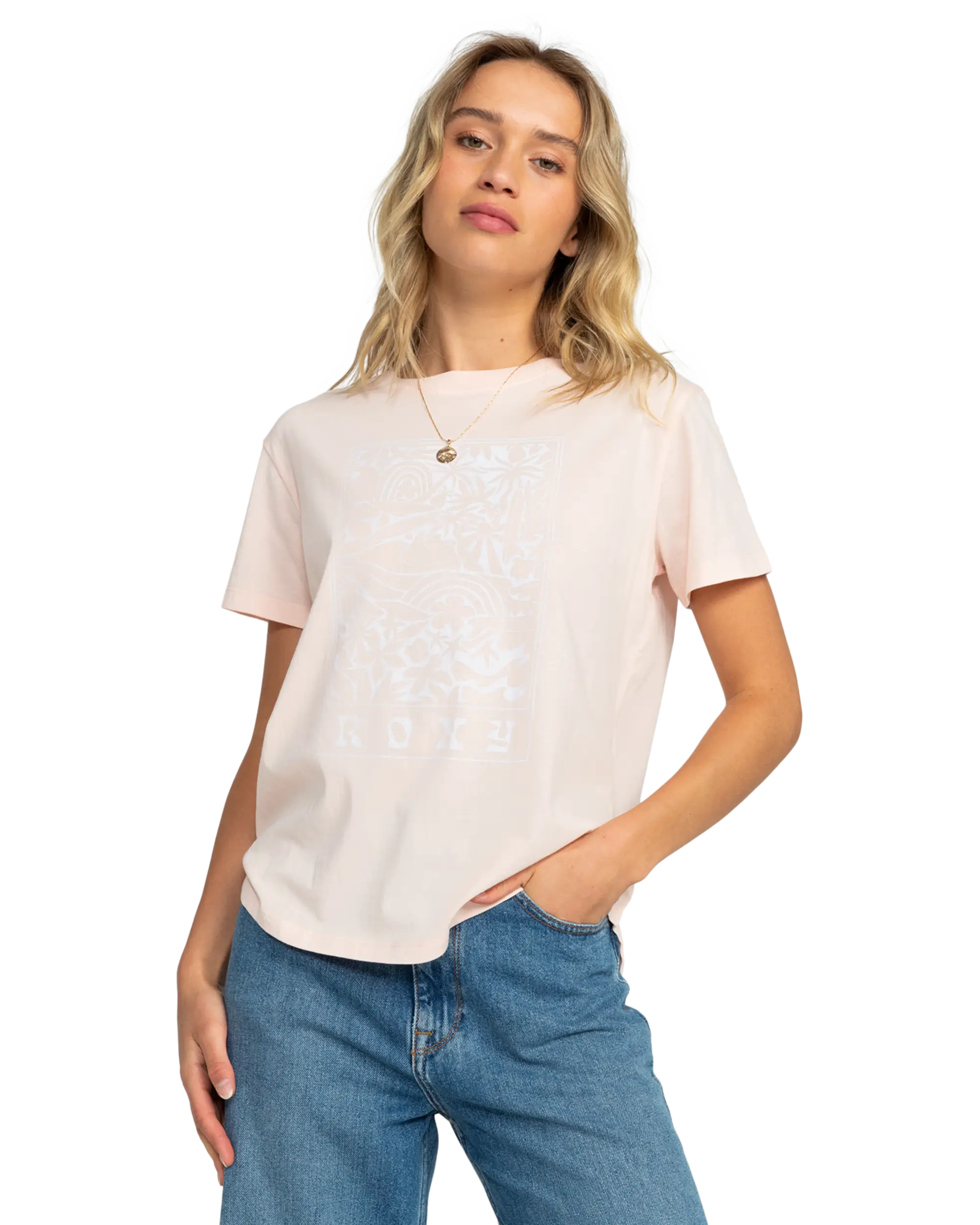 The Beach Sand T-shirt In Pale Dogwood