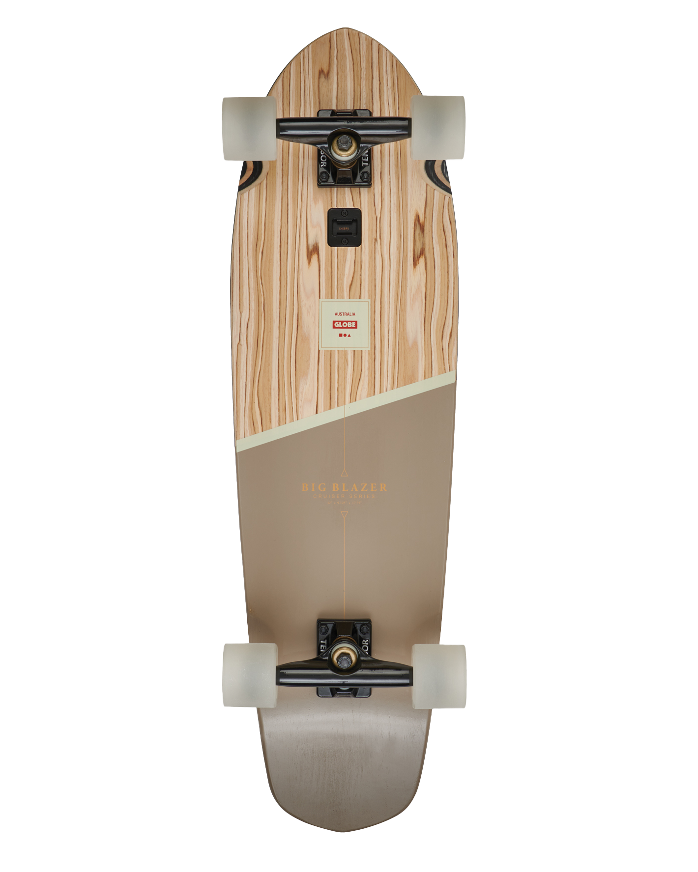 Big Blazer 32 Skateboard In OlivewoodandStone