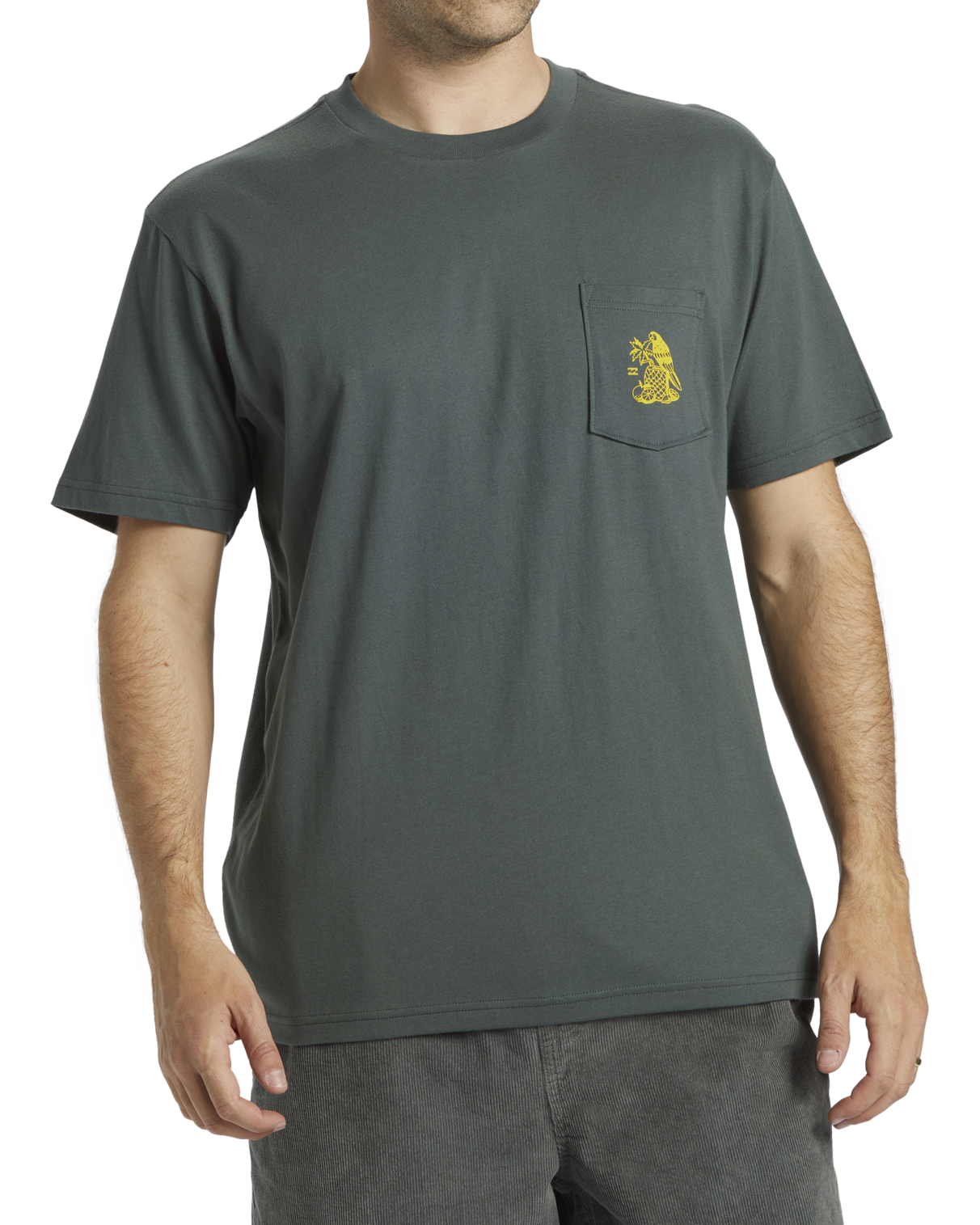 Tropicales T-shirt In Slate Green