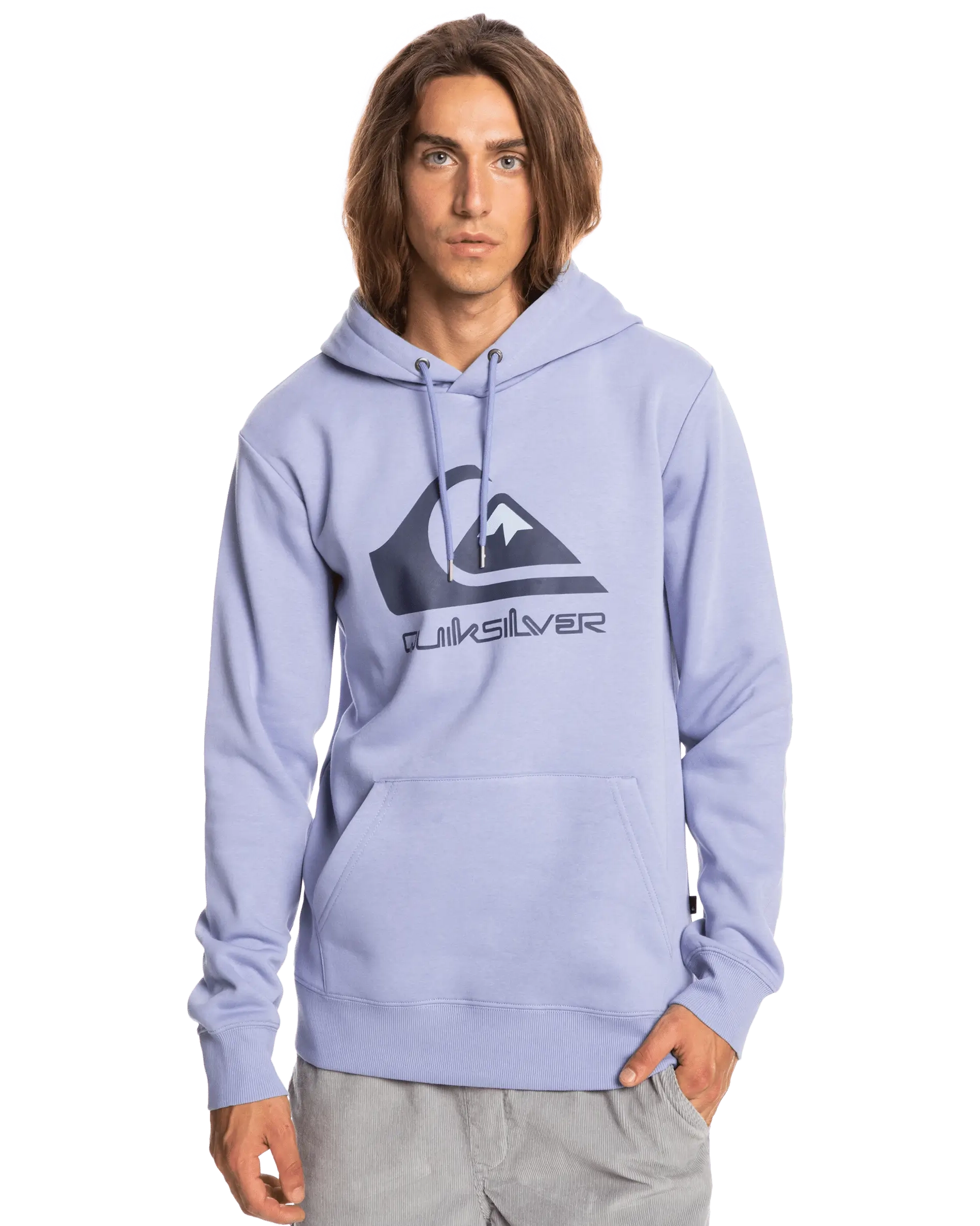 Big Logo Hoodie In Purple Impression