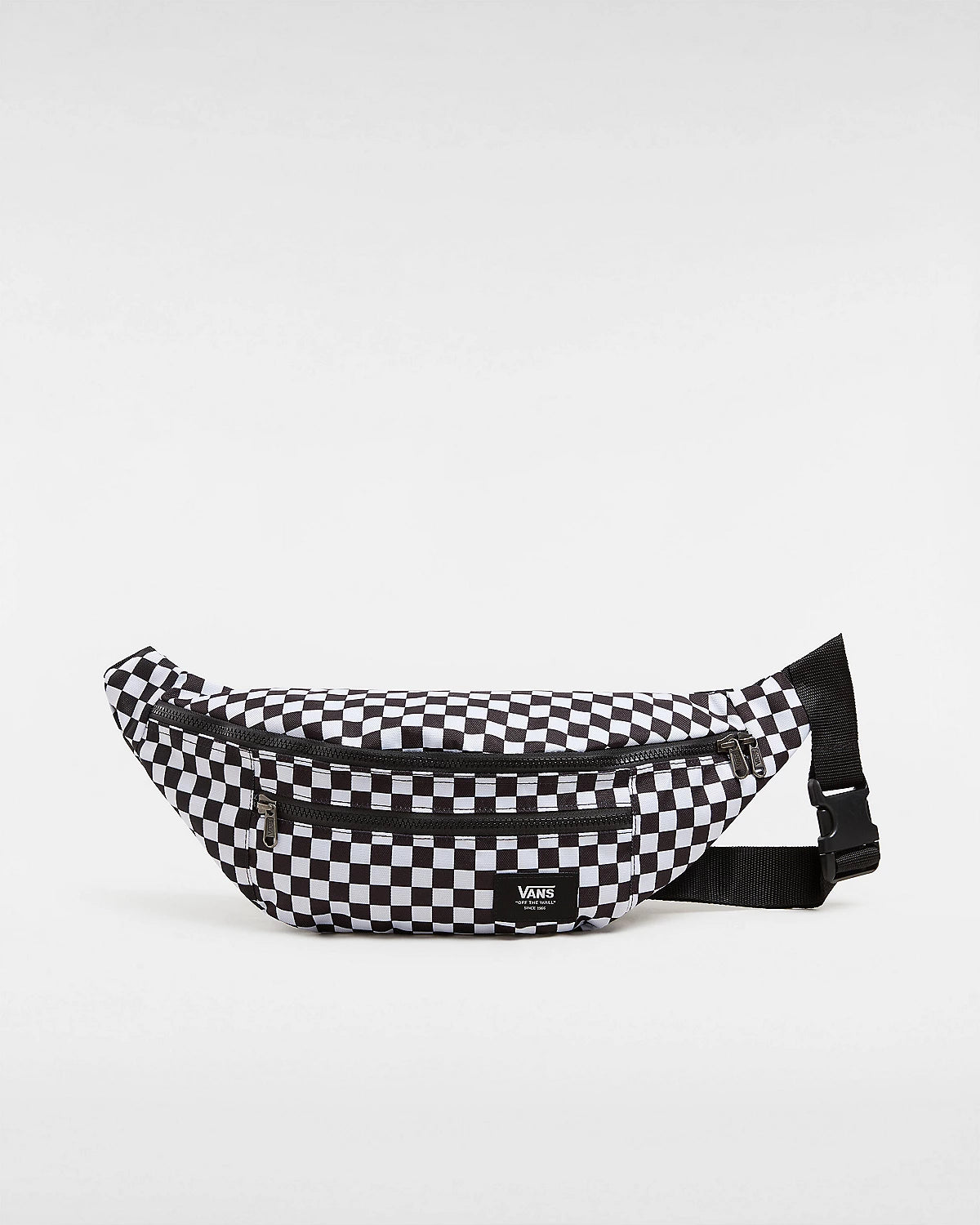 Ward Cross Body Bag In BlackandWhite Check