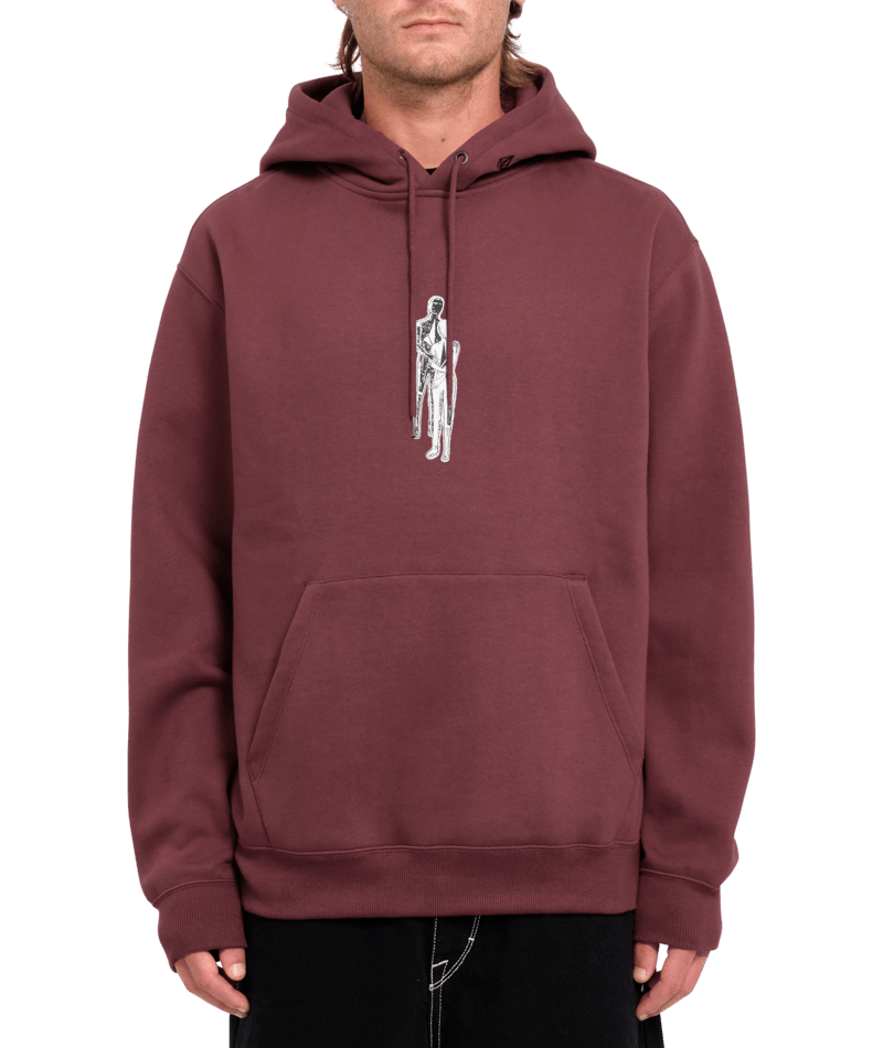 Watanite Pullover Hoodie In Merlot