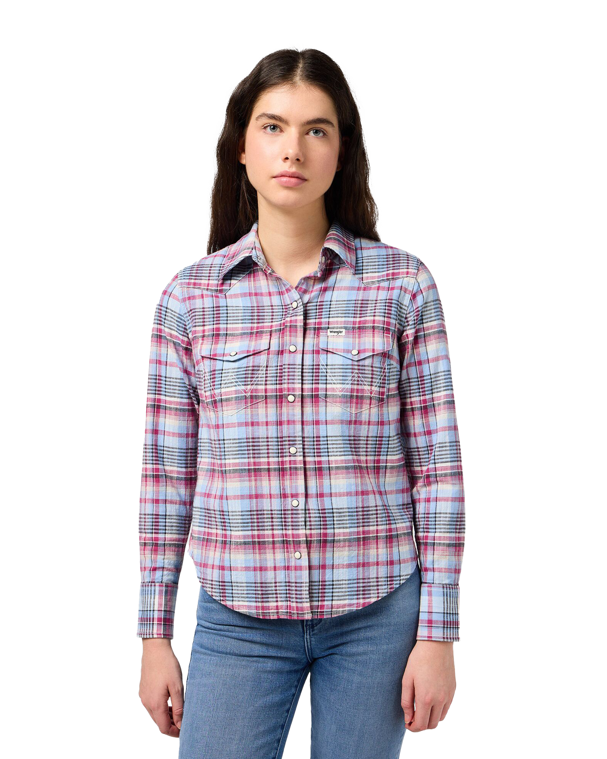 Western Shirt In Violet Quartz