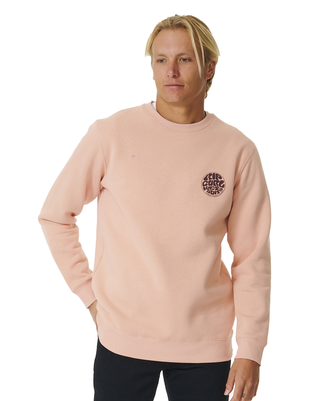 Wetsuit Icon Sweatshirt In Peach