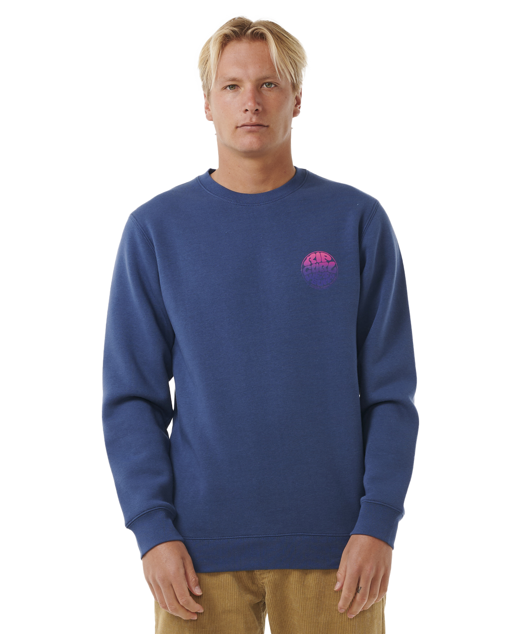 Wetsuit Icon Sweatshirt In Washed Navy