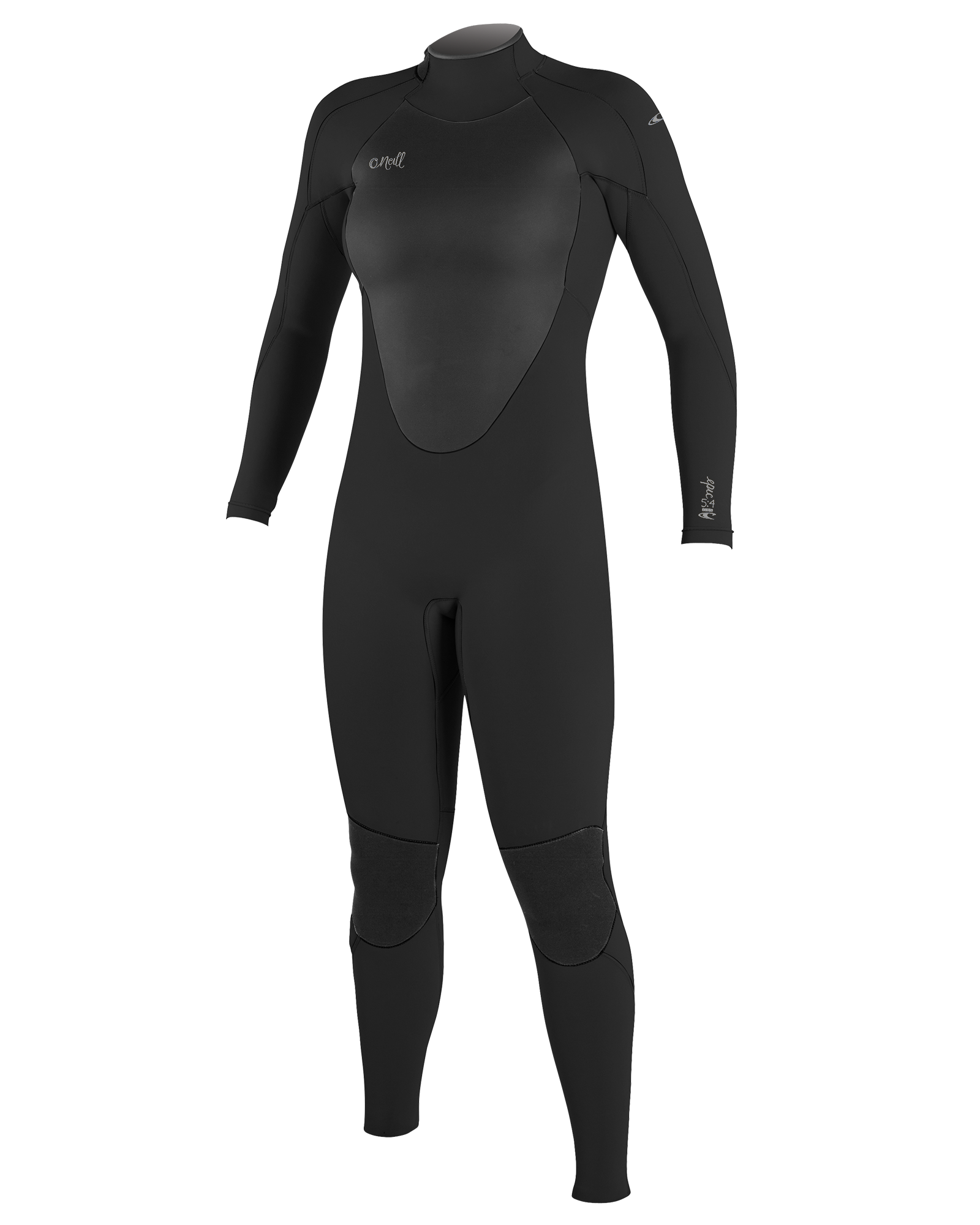 Womens Epic 5/4mm Back Zip Wetsuit In Black